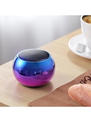 VeraGlobe Buğz Portatif Taşınabilir Bass Ses Topu Bombası Mini Kablosuz Wireless Bluetooth Hoparlör Speaker ( Buğz )