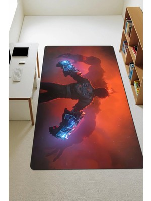 Dolce Mariee Modern Dijital Baskı Kaymaz Taban Çocuk ve Genç Odası Halısı H0477