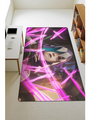 Dolce Mariee Modern Dijital Baskı Kaymaz Taban Çocuk ve Genç Odası Halısı H0479