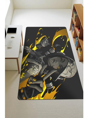 Dolce Mariee Modern Dijital Baskı Kaymaz Taban Çocuk ve Genç Odası Halısı H0488