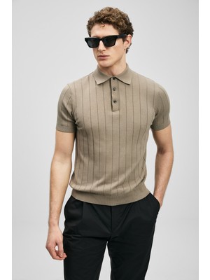 Lufian Kolları Lastikli Tişört 111090137