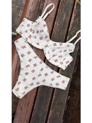 Nikitas Design Pamuklu Sütyen Külot Takımı