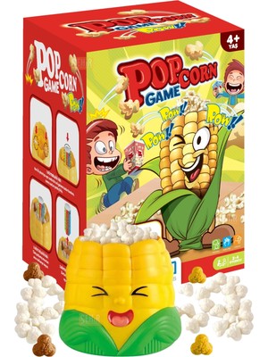 Ca Games Popcorn Game +4 Yaş Çocuklar Için 2-4 Kişilik Eğlenceli Patlamış Mısır Yakalama Aile Kutu Oyunu