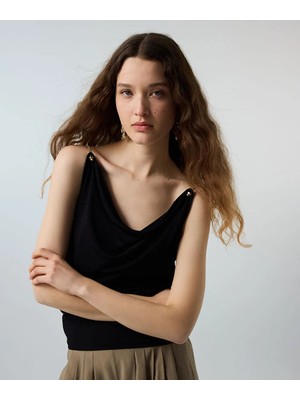 İpekyol Metal Aksesuarlı Tişört IS1260070264001