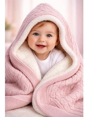 Almira Anne Bebek Yumuşak Pembe Bebek Battaniyesi Çocuk Odası Kullanımı