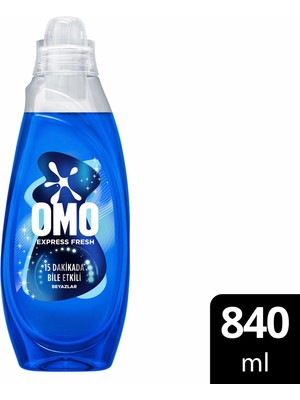 Omo Express Fresh Ultra Beyaz Sıvı Çamaşır Deterjanı 840 ml