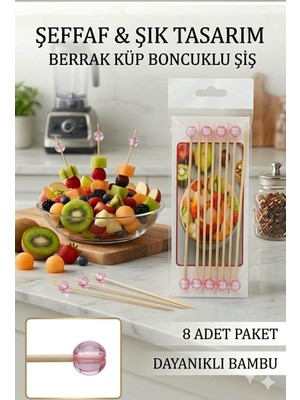 Party Express Dekoratif Büyük Boy Kürdan - Pembe