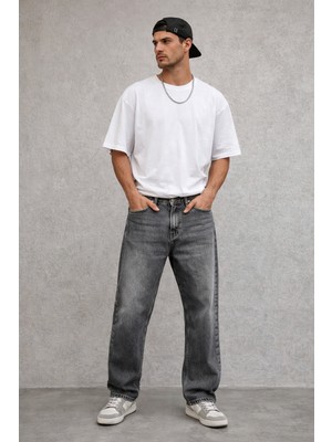 Erkek Füme Baggy Pantolon