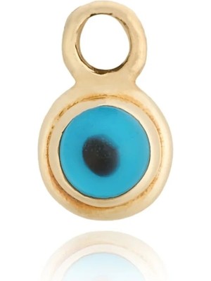 Berk Mücevherat 14 Ayar Altın Nazar Boncuğu Kolye Ucu