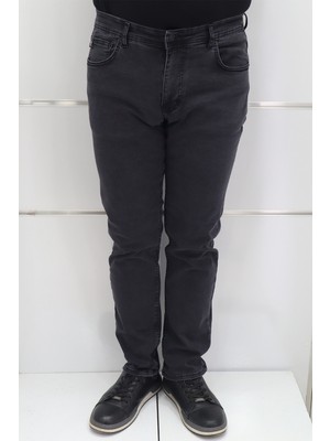 Denim Cartel Fistan Store Erkek Füme Normal Bel Dar Kesim Boru Paça Jean Pantolon