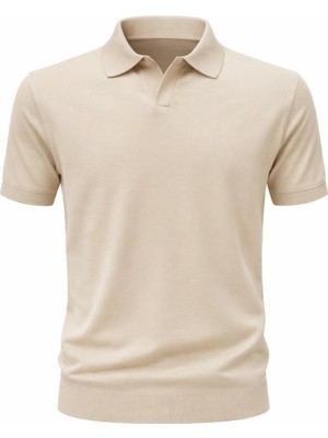 Plus Scorpion Erkek Polo Yaka Basic Tişört – Modern Rahat Slim Kalıp Günlük Casual Tasarım
