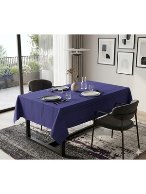 RKT Tekstil Dertsiz Masa Örtüsü - Leke Tutmaz - Özel Dokulu Mutfak ve Salon Örtüsü