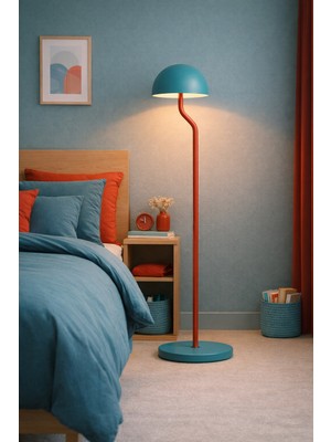 Longing Colorlop Metal Lambader Oturma Odası & Yatak Odası & Salon Lambader