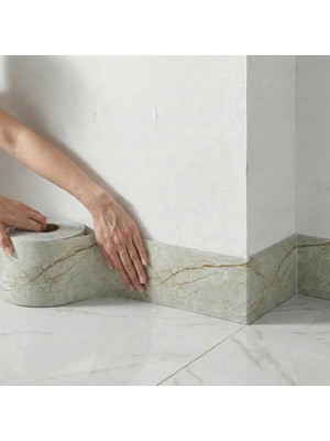 Kendinden Yapışkanlı Duvar ve Süpürgelik Bordürü 10 cm x 5mt.