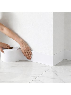 Kendinden Yapışkanlı Duvar ve Süpürgelik Bordürü 10 cm x 5mt.