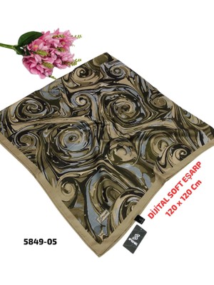 Sharell Dijital Soft Eşarp 120cm