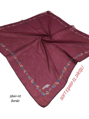 Bonjela Soft Eşarp El Dikişli