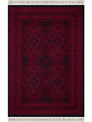 Pierre Cardin History HY03A Vintage Etnik Desenli Zelanda Yün Ile Dokunan Özel Tezgah Halı