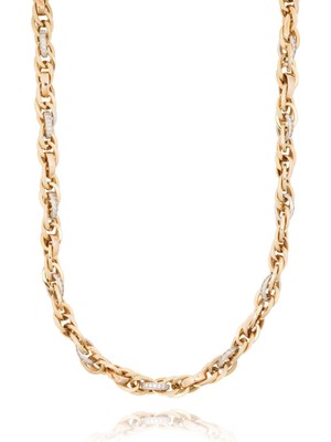 Berk Mücevherat 14 Ayar Altın Taşlı Tasarım Kolye