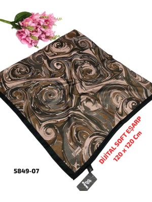 Sharell Dijital Soft Eşarp 120cm