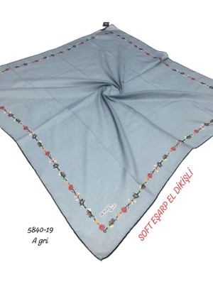 Bonjela Soft Eşarp El Dikişli