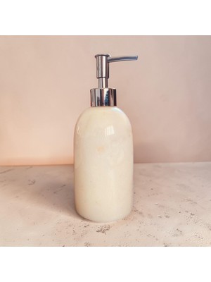 Doğal Mermer Sıvı Sabunluk | Banyo & Mutfak Için Şık Dispenser