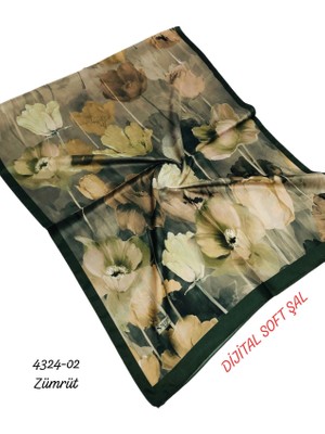 Sedef Dijital Soft Şal