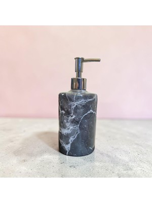 Doğal Mermer Sıvı Sabunluk | Banyo & Mutfak Için Şık Dispenser