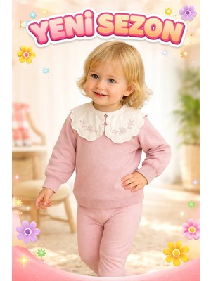 Almira Anne Bebek Mevsimlik Bebek Takım, Rahat ve Şık Kız Bebek Giyim Seti