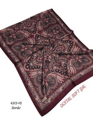 Sedef Dijital Soft Şal