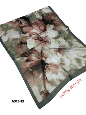 Sedef Dijital Soft Şal