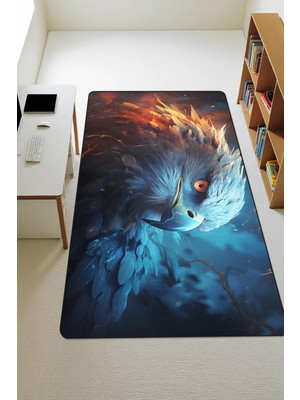 Dolce Mariee Modern Dijital Baskı Kaymaz Taban Çocuk ve Genç Odası Halısı H0144