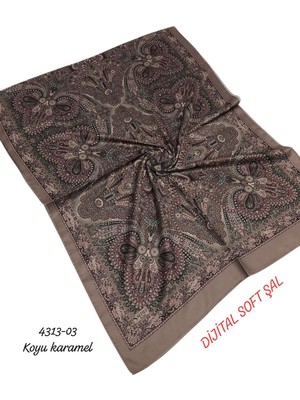 Sedef Dijital Soft Şal