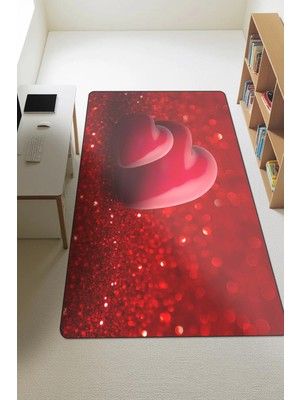 Dolce Mariee Modern Dijital Baskı Kaymaz Taban Çocuk ve Genç Odası Halısı H0245