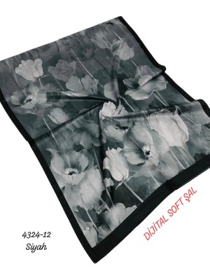 Sedef Dijital Soft Şal