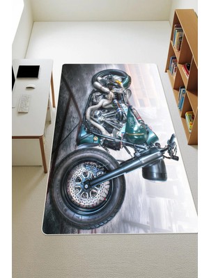 Dolce Mariee Modern Dijital Baskı Kaymaz Taban Çocuk ve Genç Odası Halısı H0298