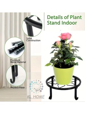 Özbience Toprak Yıldızı Metal Saksı, Dayanıklı ve Şık Çiçek Bitki Saksısı