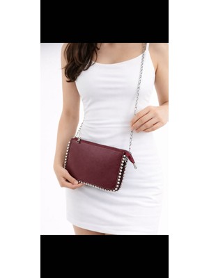 Kadın Boncuklu Çanta