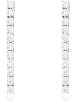 Berk Mücevherat 14 Ayar Altın Su Yolu Tasarım Küpe