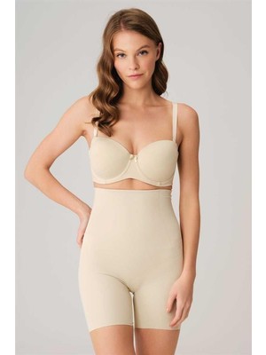 Esranın Dünyası Mikro Kumaş Silikon Bantlı Paçalı Sıkı Şort Korse RSPER34-ESRDNS