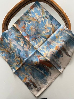 Belli Arya Desen Twill Ipek Eşarp