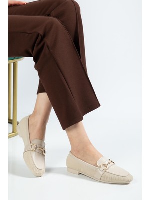 Suins Shoes Suins Bernal Model Örgü Kumaş Kadın Babet Ayakkabı