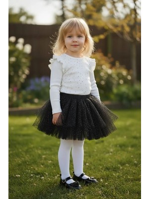 Balgüneş Tekstil Kız Çocuk Pamuklu Taşlı Badi