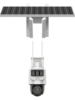 Binbir Göz Bilgisayar Hıkvısıon DS-2DE2C200IWG-K/4G/C09S20 2mp 2.8mm 50MT 4g Dahili Ses IP66 Pt Ip Solar Panel Kamera