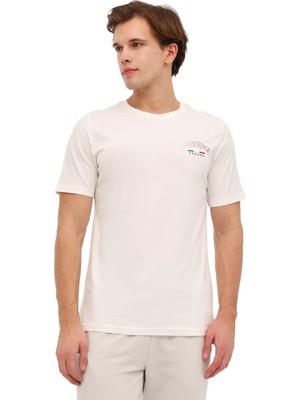 Lumberjack ml Ezıo 11ITL1088 6fx Beyaz Erkek Kısa Kol T-Shirt
