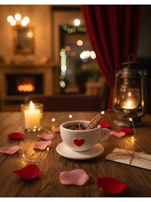 Dekoratif El Yapımı Kahve Kokulu Mum