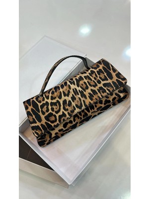Akça Shoes Leopar Çanta