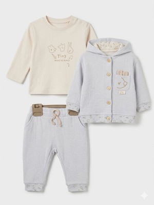 Babydoll 2li Takım Anna Gri