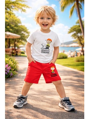 Almira Anne Bebek Bebek Erkek Yazlık Takım, Yazlık Giyim, Rahat ve Şık