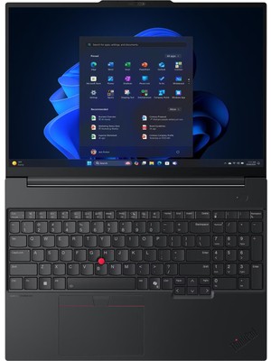 Binbir Göz Bilgisayar Lenovo Thınkpad E16 G3 Ultra 5 225U 16GB 512GB SSD 16" Freedos Notebook 3 Yıl Yerinde Garanti, Backlit Klavye, 64WH Pil, Fingerprint